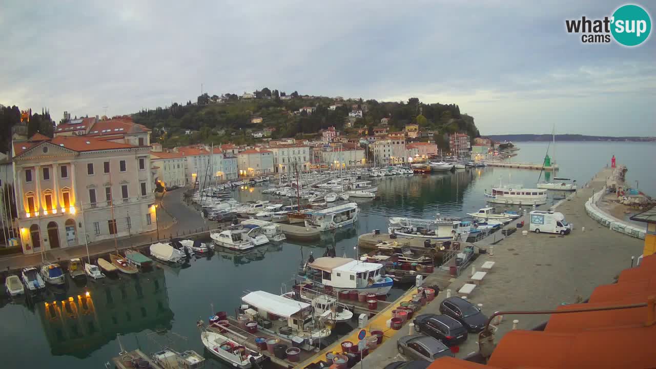 Cámara web en vivo desde Piran “Mandrač” – Increíble vista en vivo desde Villa Piranesi