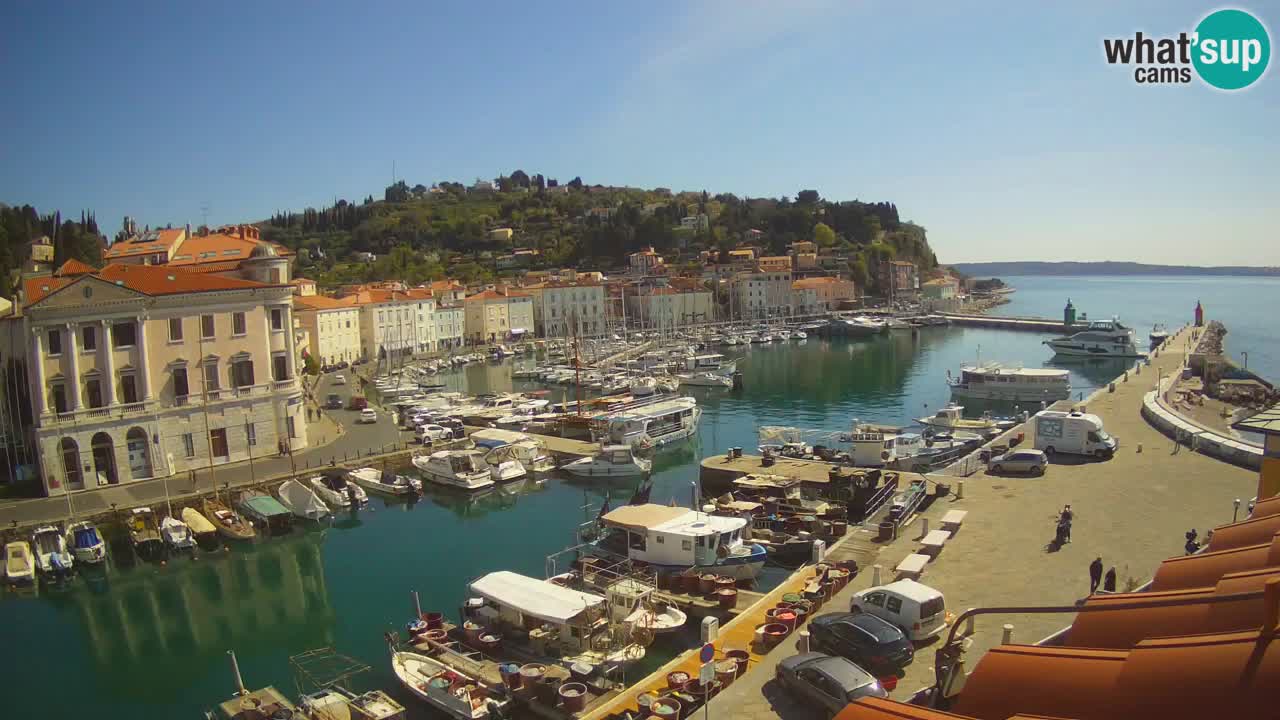Cámara web en vivo desde Piran “Mandrač” – Increíble vista en vivo desde Villa Piranesi