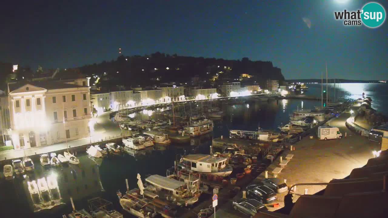 Live-Webcam aus Piran “Mandrač” – Erstaunliche Live-Ansicht von Villa Piranesi