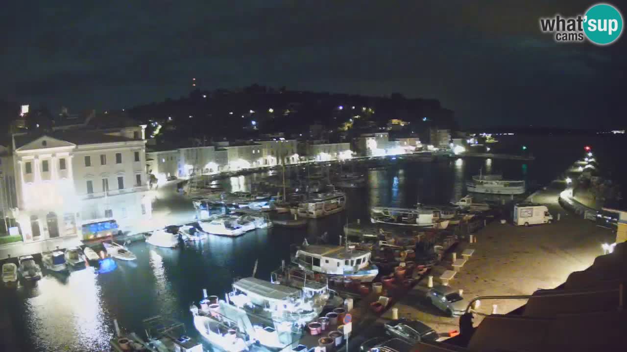 Cámara web en vivo desde Piran “Mandrač” – Increíble vista en vivo desde Villa Piranesi