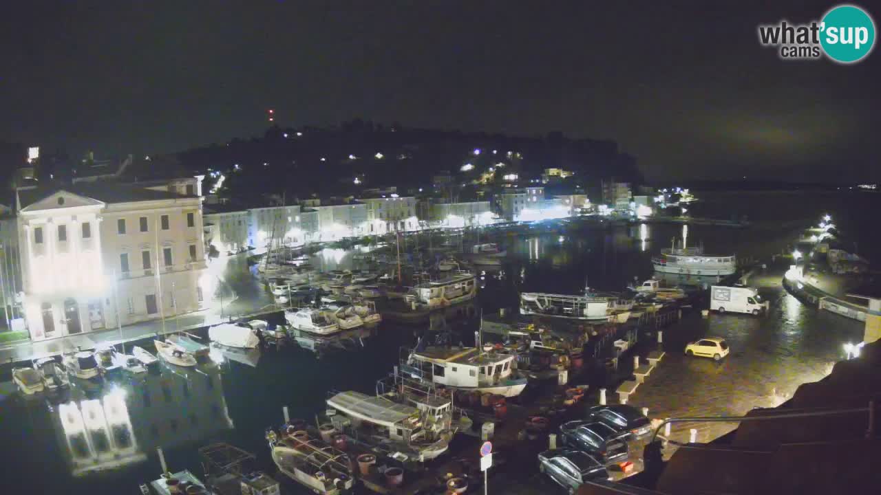 Live-Webcam aus Piran “Mandrač” – Erstaunliche Live-Ansicht von Villa Piranesi