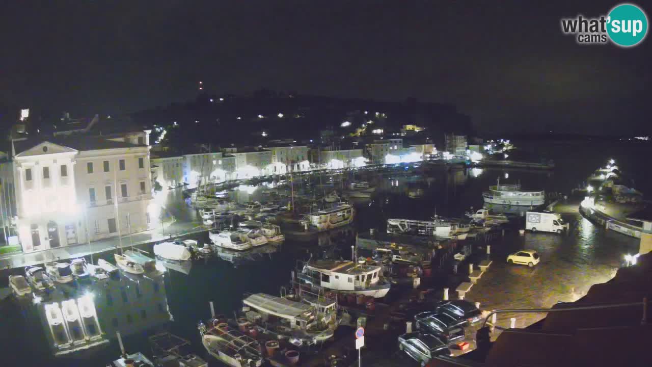 Live-Webcam aus Piran “Mandrač” – Erstaunliche Live-Ansicht von Villa Piranesi