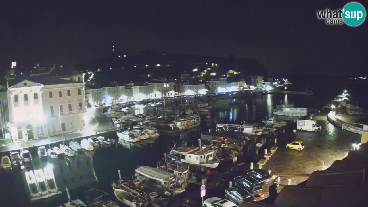 Live webcam da Pirano “Mandrač” – Splendida vista live da Villa Piranesi