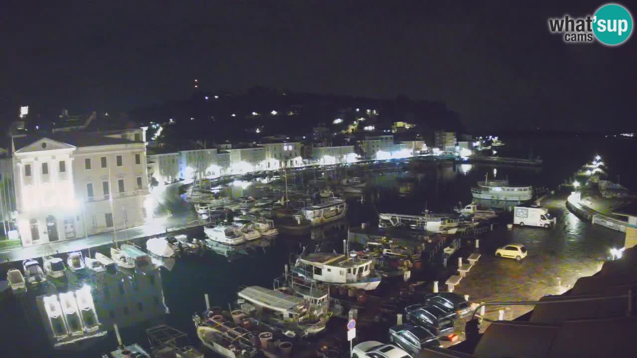 Live webcam da Pirano “Mandrač” – Splendida vista live da Villa Piranesi