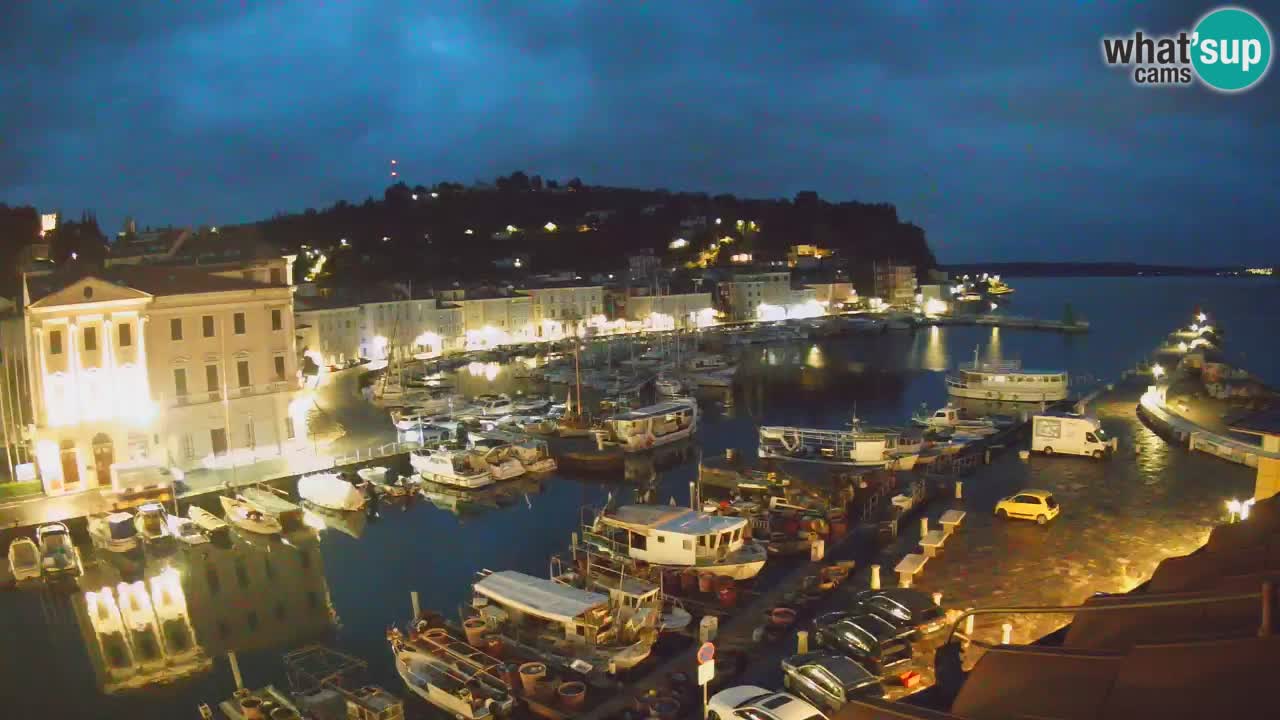 Live webcam from Piran “Mandrač” – Amazing live view from Villa Piranesi