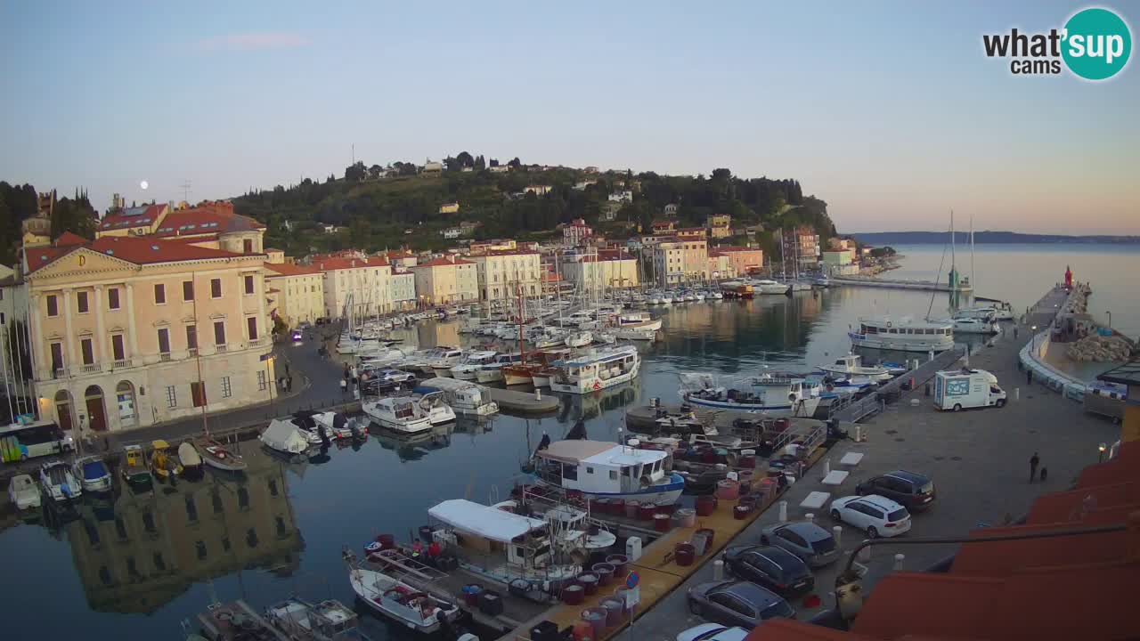 Cámara web en vivo desde Piran “Mandrač” – Increíble vista en vivo desde Villa Piranesi