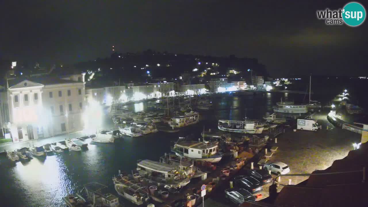 Live-Webcam aus Piran “Mandrač” – Erstaunliche Live-Ansicht von Villa Piranesi