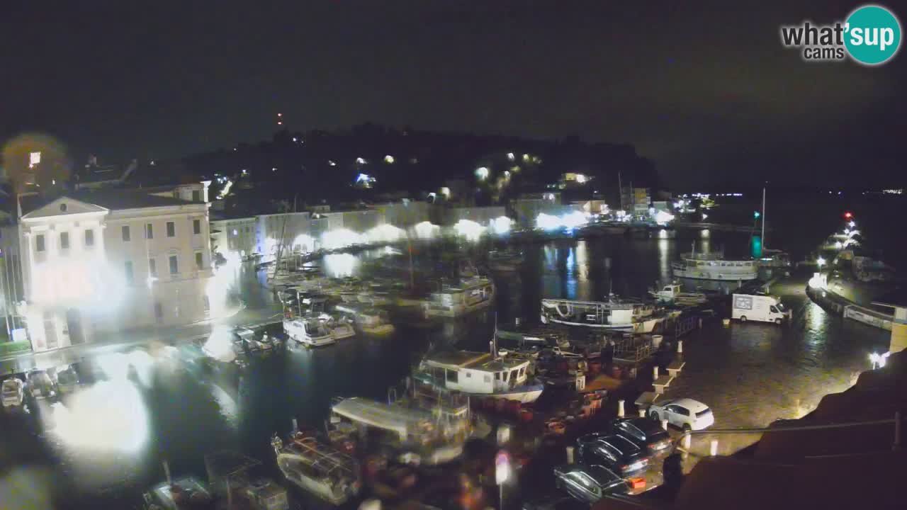 Live-Webcam aus Piran “Mandrač” – Erstaunliche Live-Ansicht von Villa Piranesi