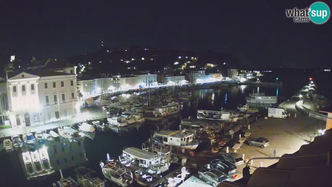 Iz Pirana Spletna kamera v živo “Mandrač” – Neverjeten pogled v živo iz Vile Piranesi