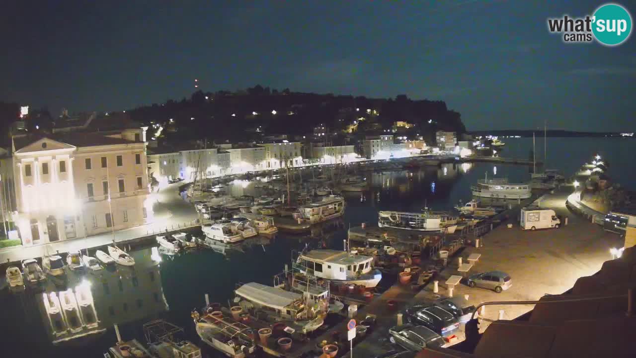 Live webcam from Piran “Mandrač” – Amazing live view from Villa Piranesi