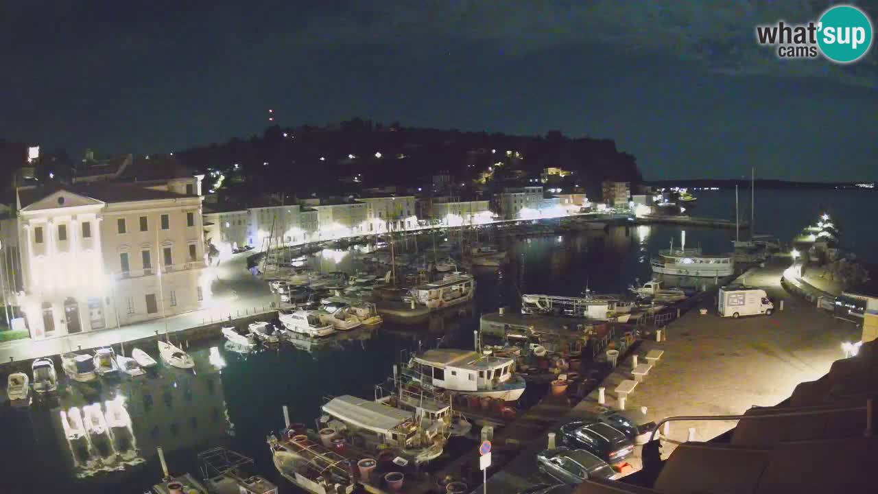 Cámara web en vivo desde Piran “Mandrač” – Increíble vista en vivo desde Villa Piranesi