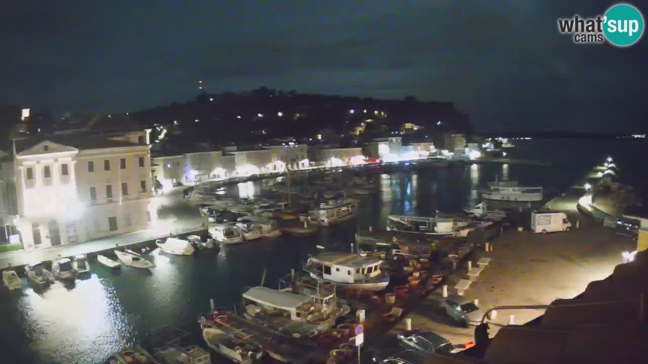 Cámara web en vivo desde Piran “Mandrač” – Increíble vista en vivo desde Villa Piranesi