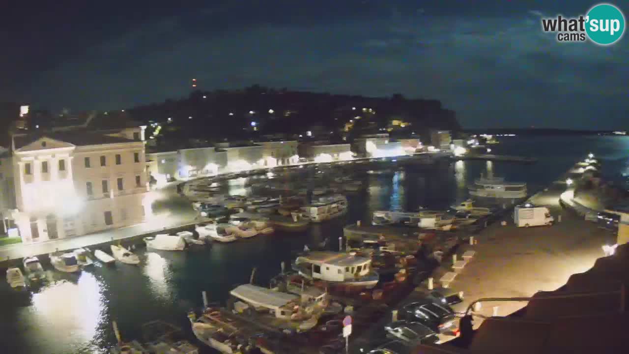 Live webcam from Piran “Mandrač” – Amazing live view from Villa Piranesi