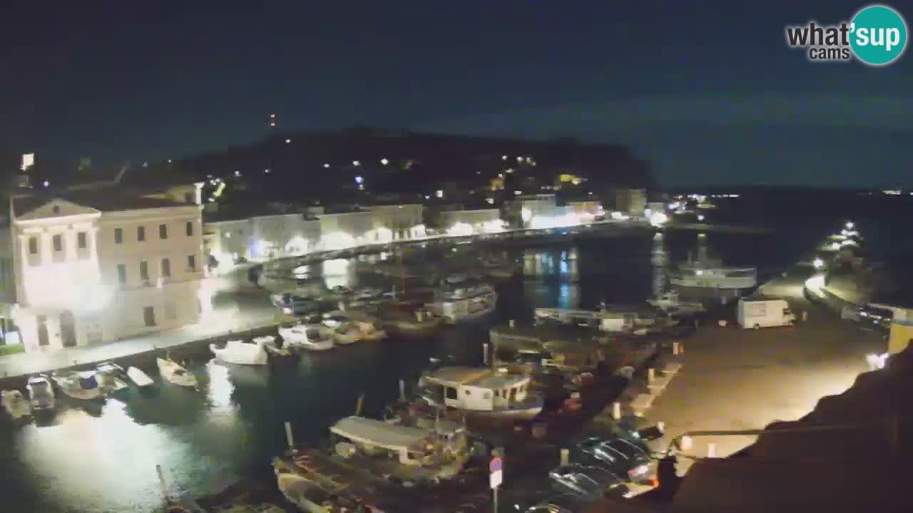Live webcam from Piran “Mandrač” – Amazing live view from Villa Piranesi