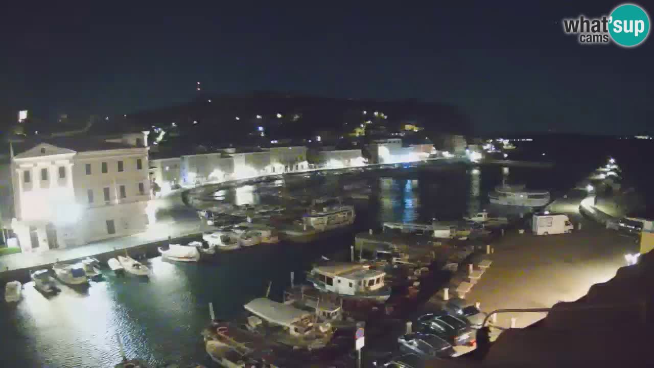 Live webcam from Piran “Mandrač” – Amazing live view from Villa Piranesi