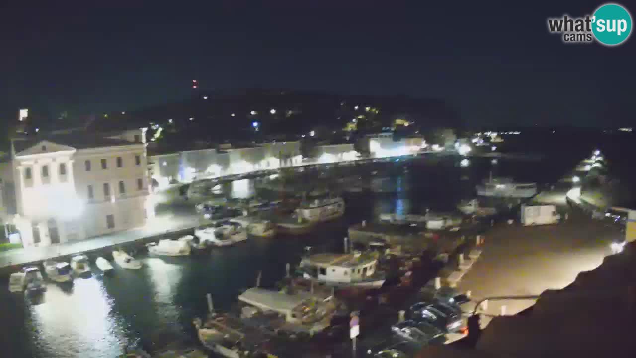 Live webcam from Piran “Mandrač” – Amazing live view from Villa Piranesi