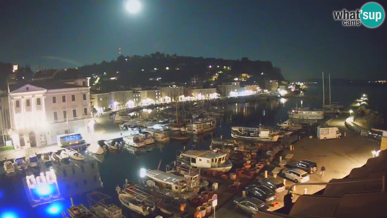 Live webcam from Piran “Mandrač” – Amazing live view from Villa Piranesi