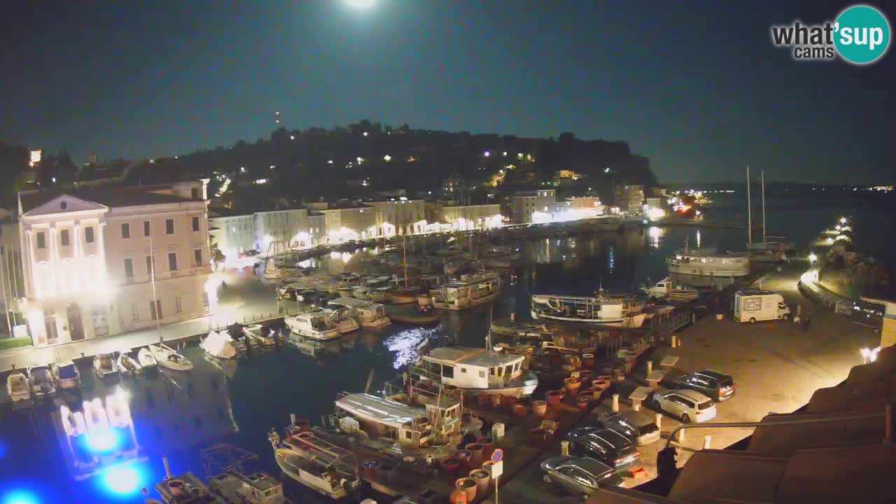 Live-Webcam aus Piran “Mandrač” – Erstaunliche Live-Ansicht von Villa Piranesi