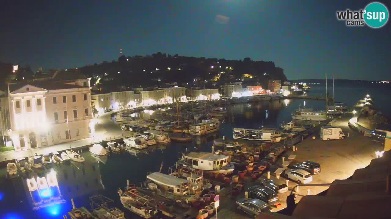Live webcam from Piran “Mandrač” – Amazing live view from Villa Piranesi