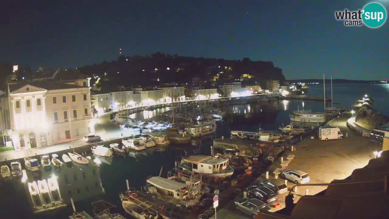 Live-Webcam aus Piran “Mandrač” – Erstaunliche Live-Ansicht von Villa Piranesi