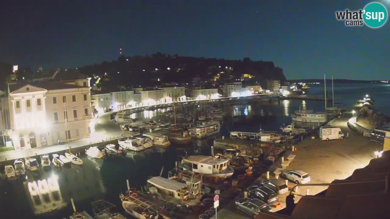 Cámara web en vivo desde Piran “Mandrač” – Increíble vista en vivo desde Villa Piranesi