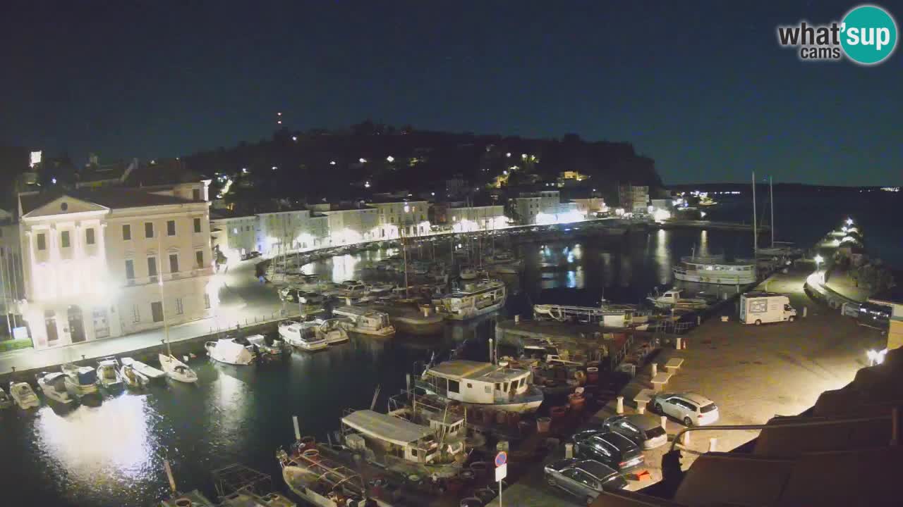 Live-Webcam aus Piran “Mandrač” – Erstaunliche Live-Ansicht von Villa Piranesi