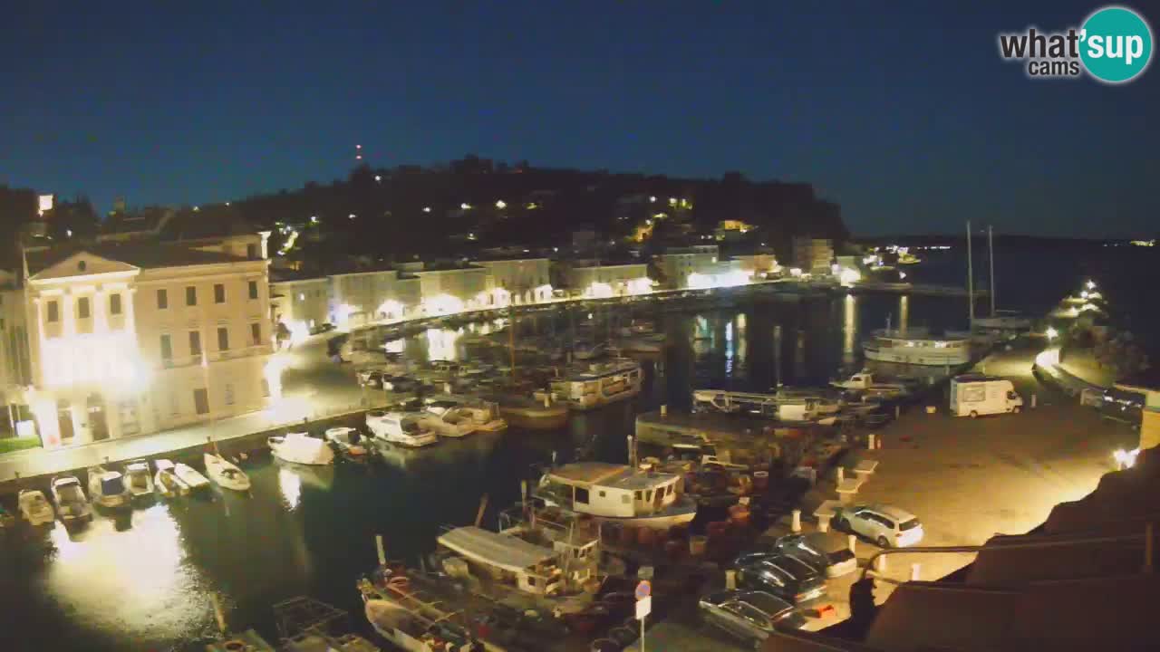 Cámara web en vivo desde Piran “Mandrač” – Increíble vista en vivo desde Villa Piranesi