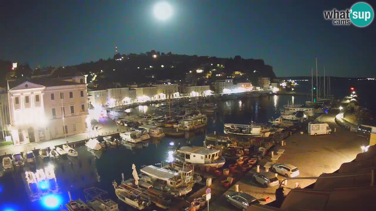 Cámara web en vivo desde Piran “Mandrač” – Increíble vista en vivo desde Villa Piranesi