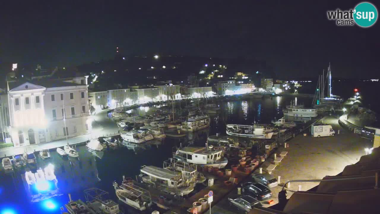Live webcam from Piran “Mandrač” – Amazing live view from Villa Piranesi