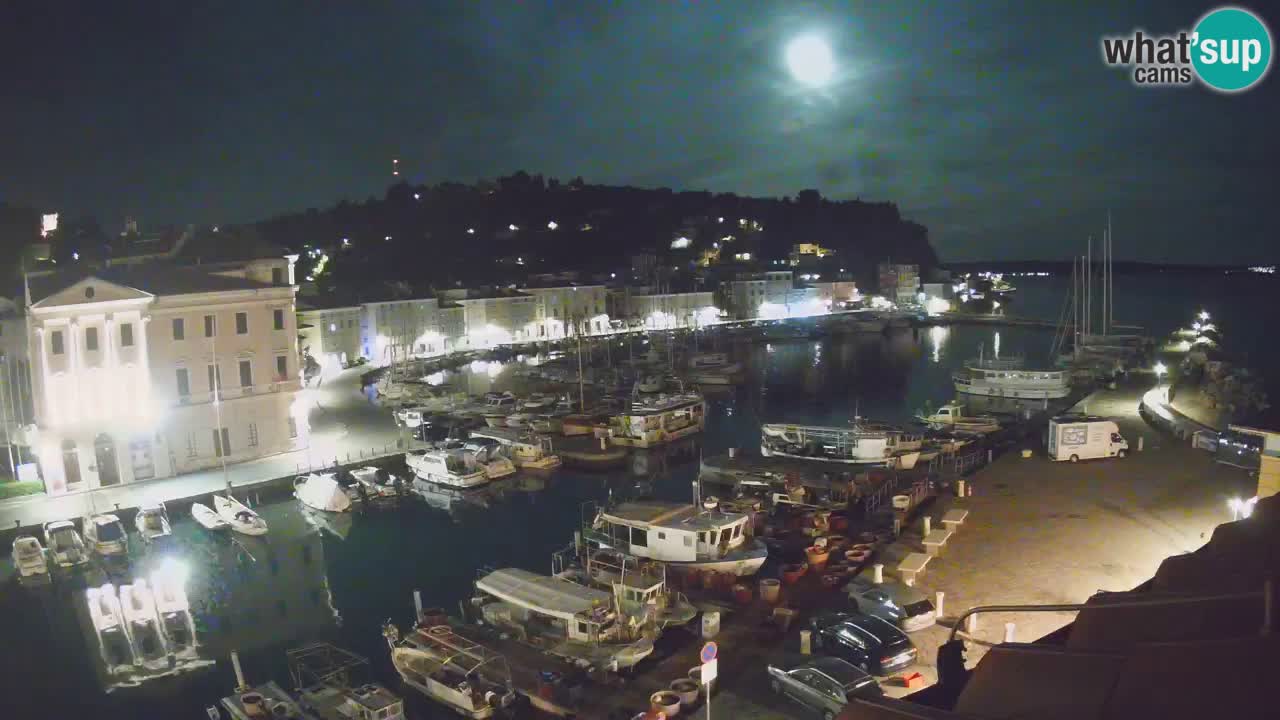 Live webcam from Piran “Mandrač” – Amazing live view from Villa Piranesi