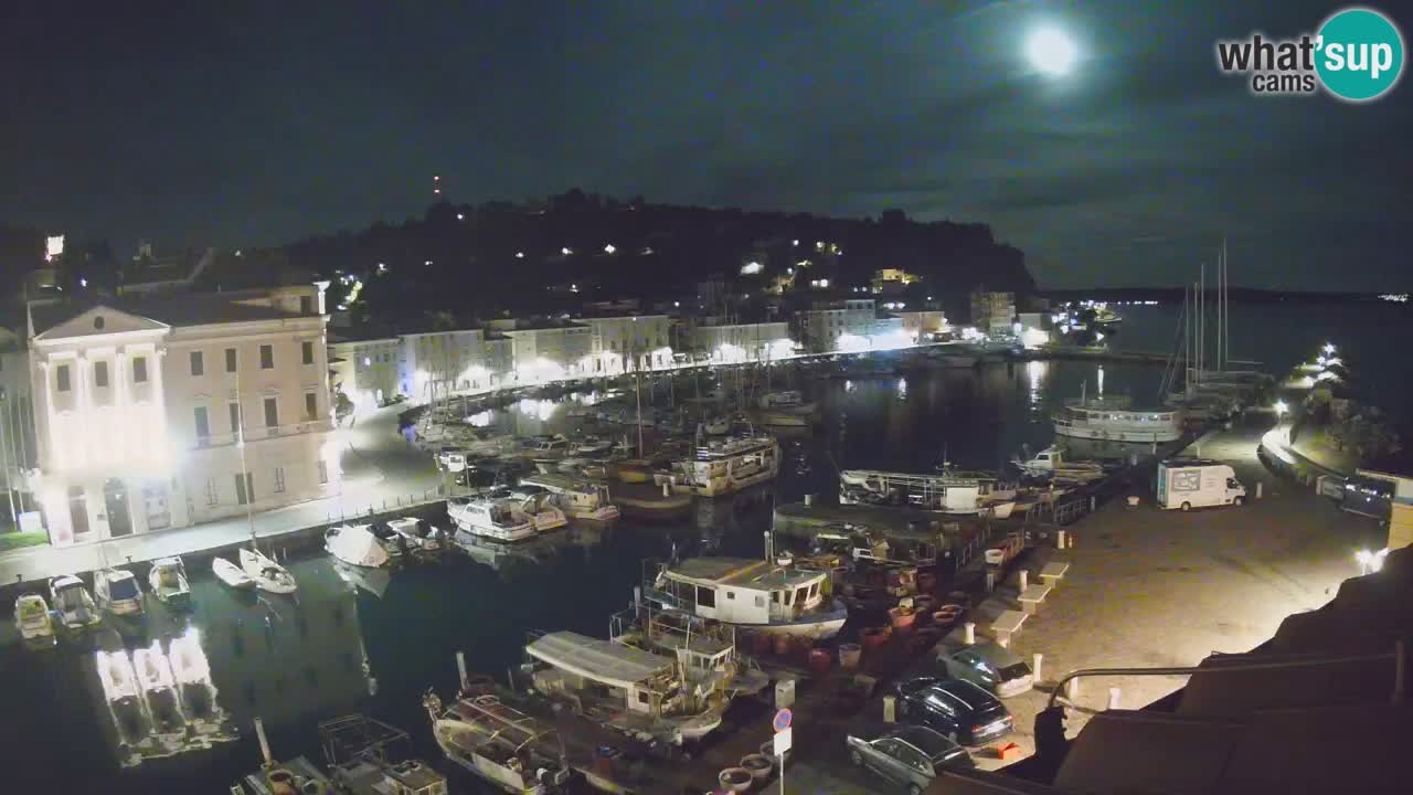 Live webcam from Piran “Mandrač” – Amazing live view from Villa Piranesi