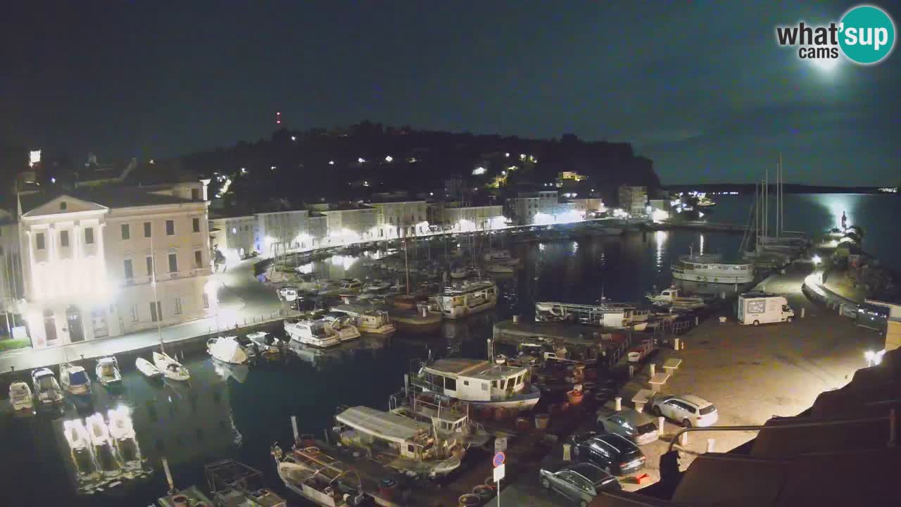 Live webcam from Piran “Mandrač” – Amazing live view from Villa Piranesi