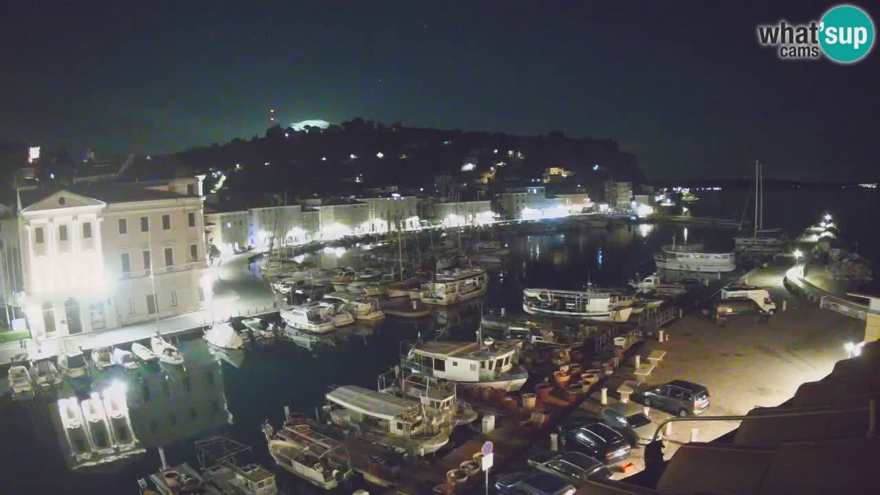 Live webcam from Piran “Mandrač” – Amazing live view from Villa Piranesi