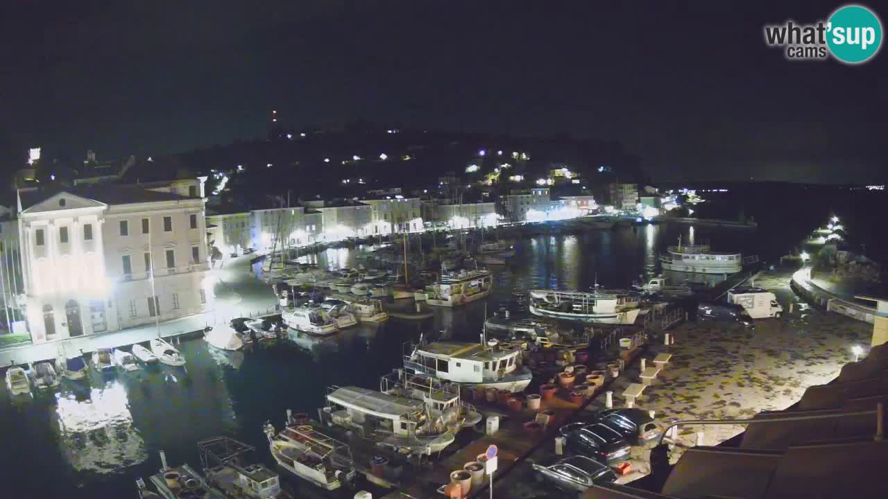 Live webcam from Piran “Mandrač” – Amazing live view from Villa Piranesi