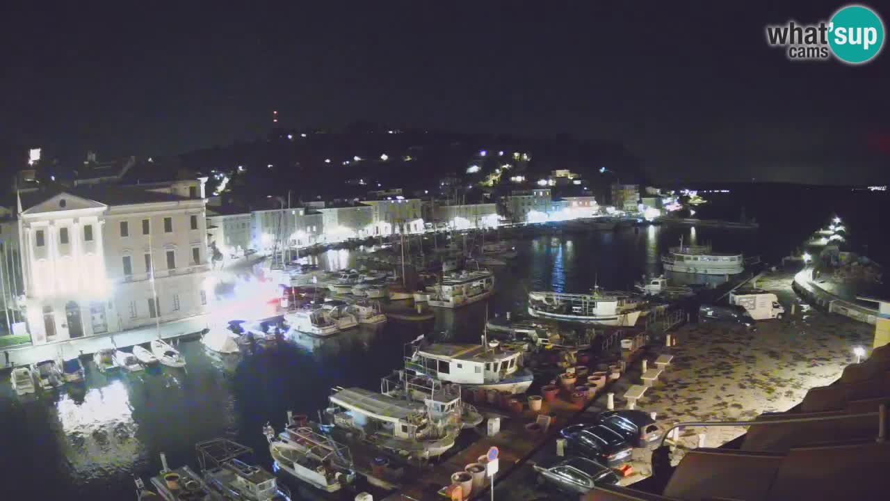 Live webcam from Piran “Mandrač” – Amazing live view from Villa Piranesi
