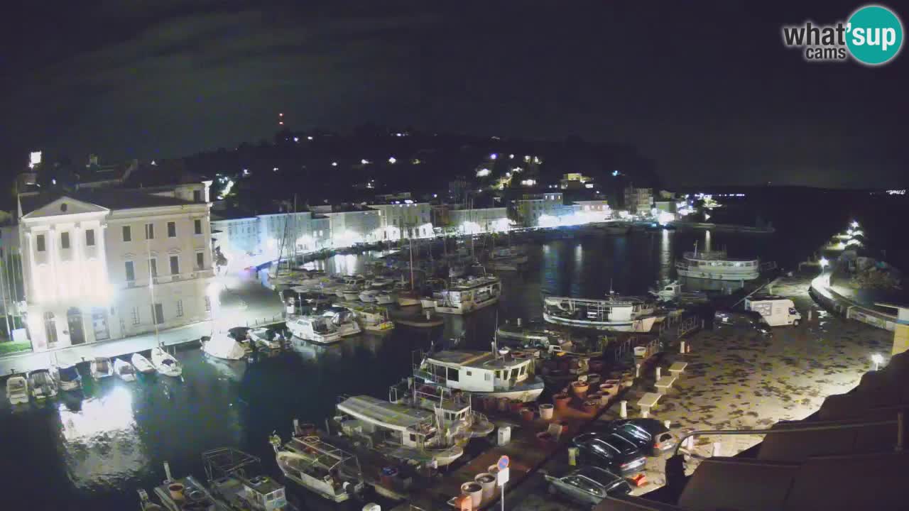Live webcam da Pirano “Mandrač” – Splendida vista live da Villa Piranesi