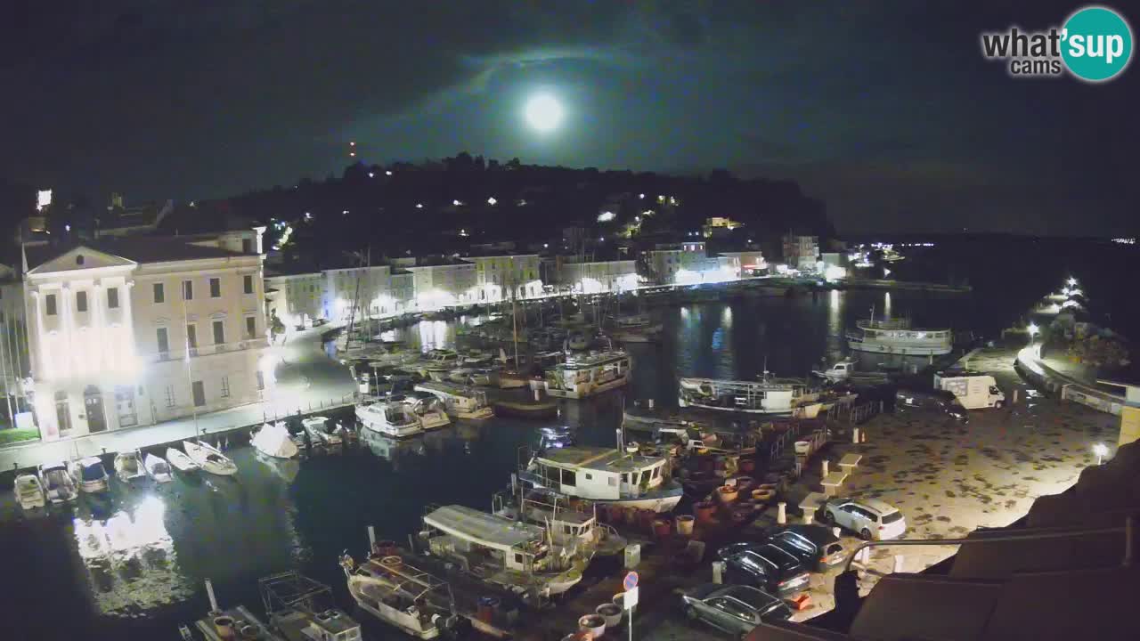 Live webcam from Piran “Mandrač” – Amazing live view from Villa Piranesi