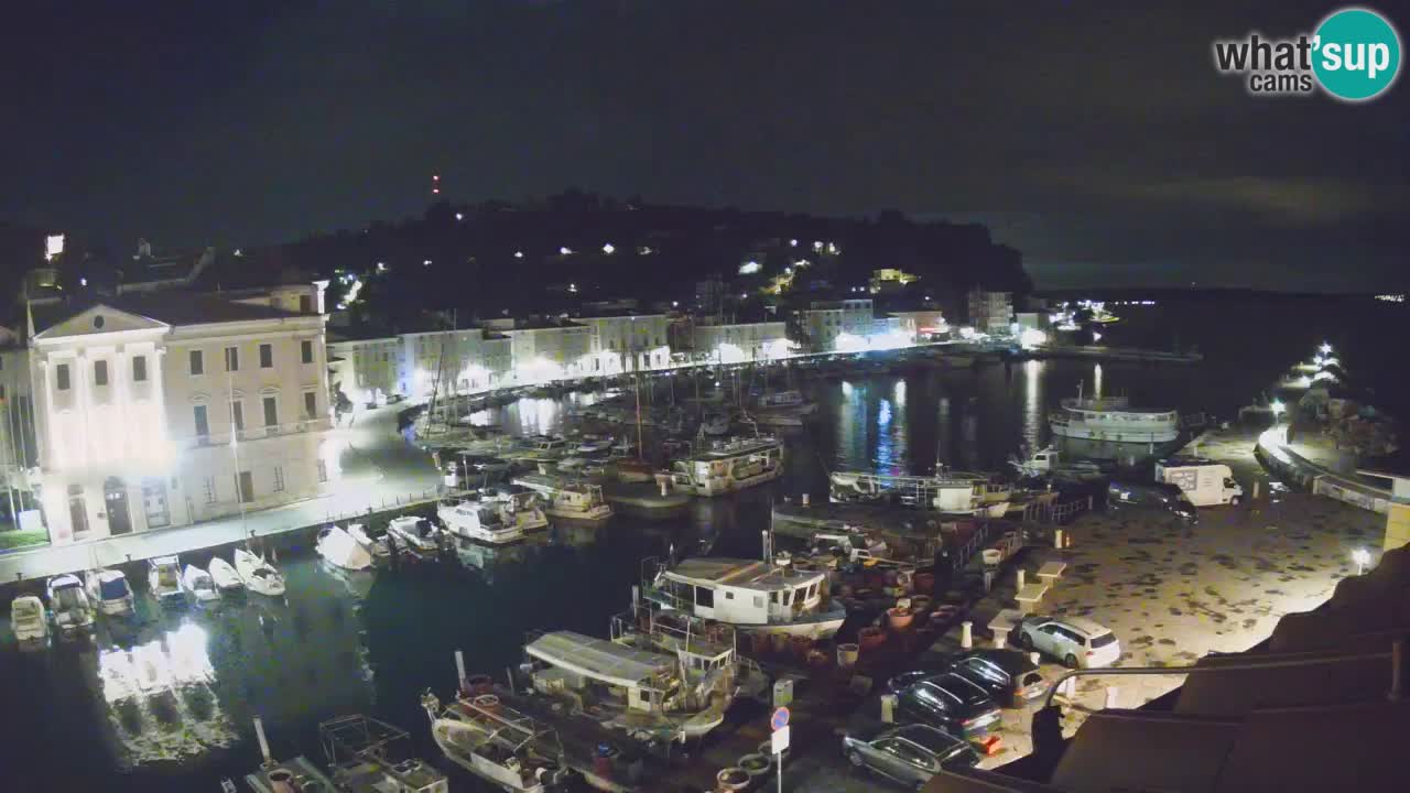 Live-Webcam aus Piran “Mandrač” – Erstaunliche Live-Ansicht von Villa Piranesi