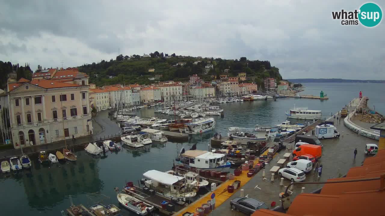 Cámara web en vivo desde Piran “Mandrač” – Increíble vista en vivo desde Villa Piranesi