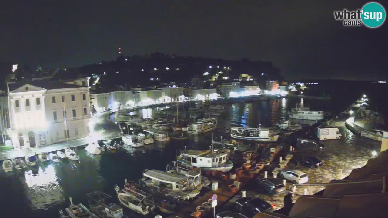 Live-Webcam aus Piran “Mandrač” – Erstaunliche Live-Ansicht von Villa Piranesi