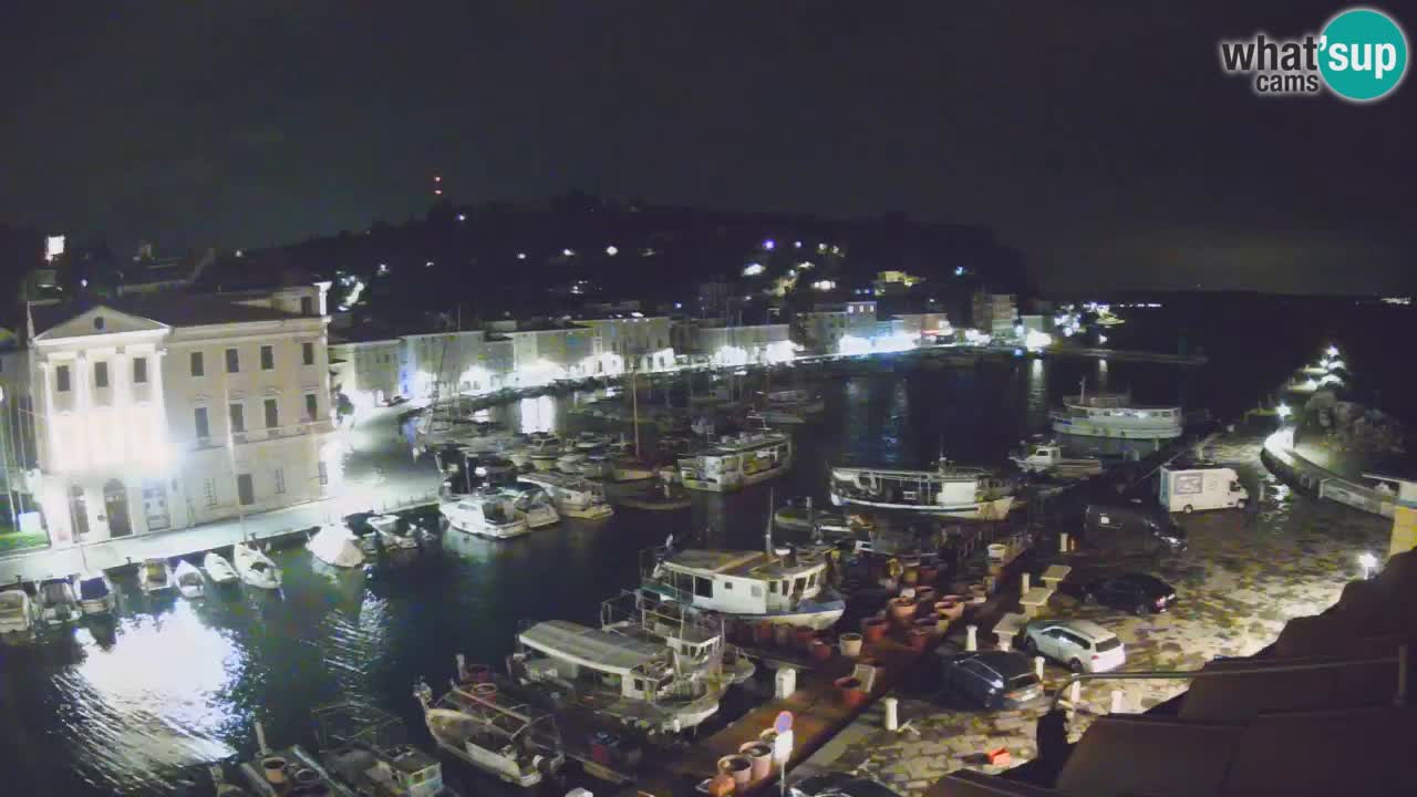 Cámara web en vivo desde Piran “Mandrač” – Increíble vista en vivo desde Villa Piranesi