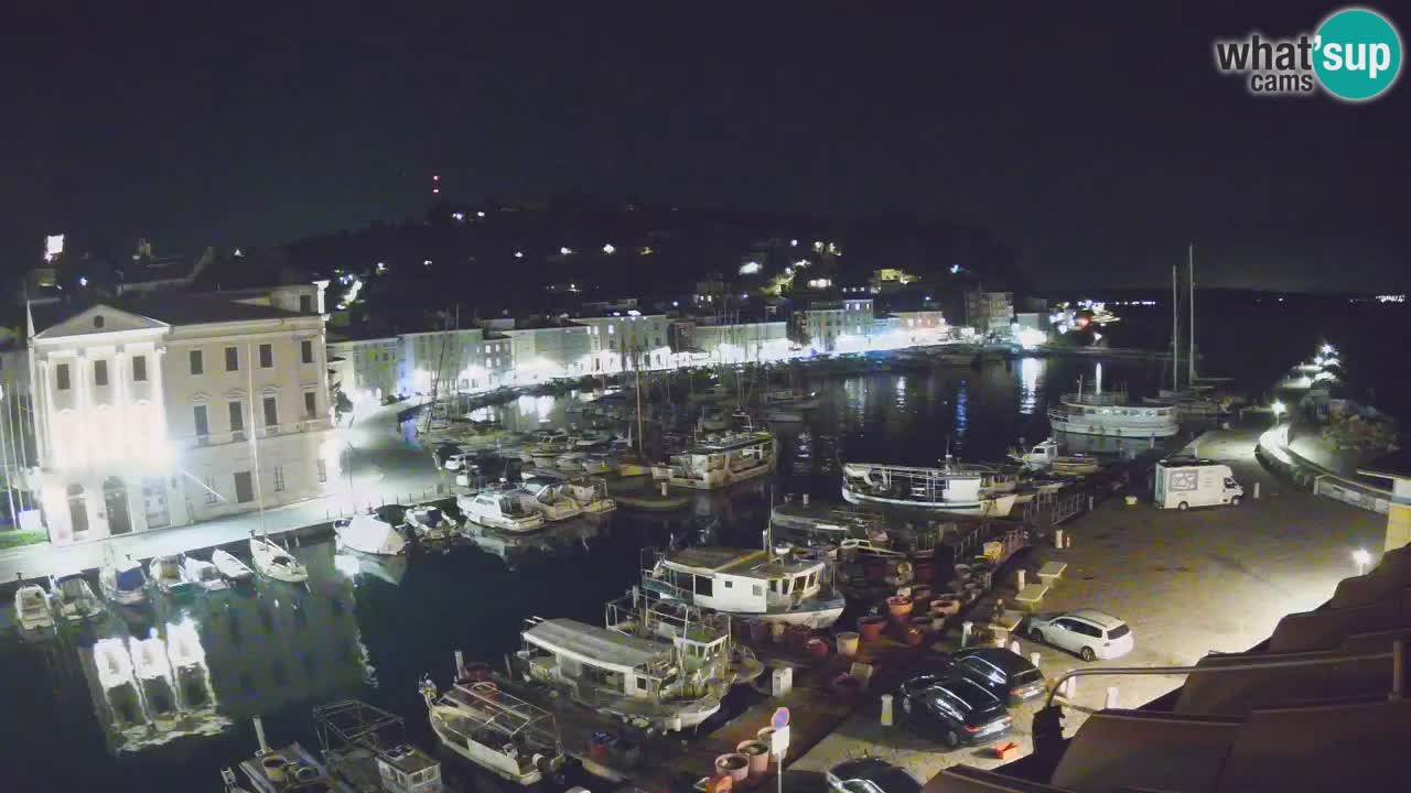Live webcam from Piran “Mandrač” – Amazing live view from Villa Piranesi