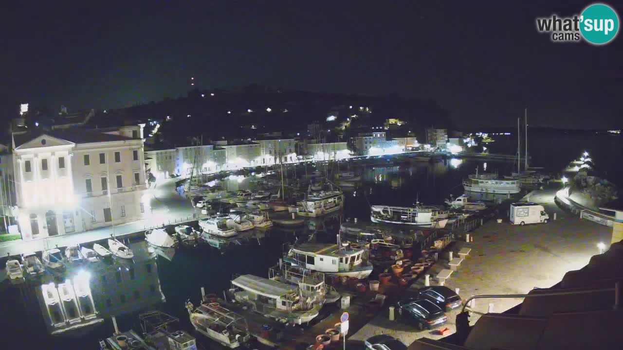 Live-Webcam aus Piran “Mandrač” – Erstaunliche Live-Ansicht von Villa Piranesi