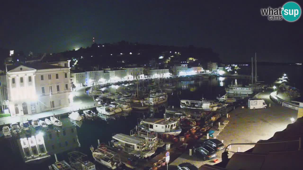 Live webcam from Piran “Mandrač” – Amazing live view from Villa Piranesi