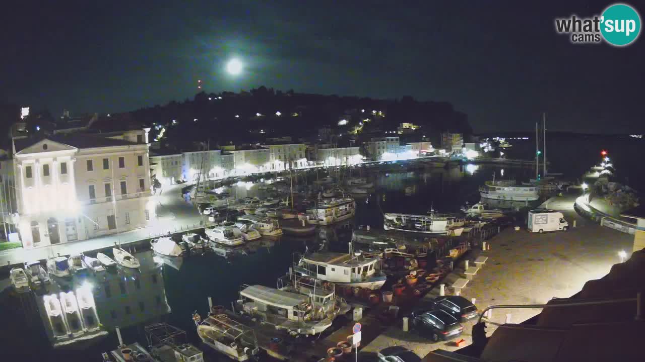 Live-Webcam aus Piran “Mandrač” – Erstaunliche Live-Ansicht von Villa Piranesi