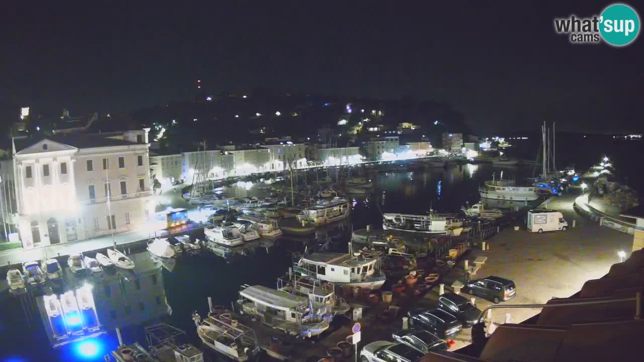 Live-Webcam aus Piran “Mandrač” – Erstaunliche Live-Ansicht von Villa Piranesi