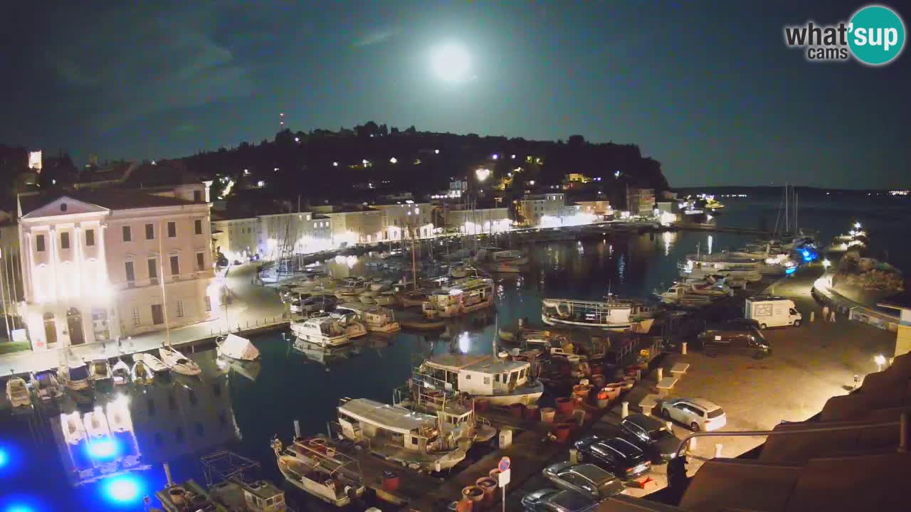 Live webcam from Piran “Mandrač” – Amazing live view from Villa Piranesi
