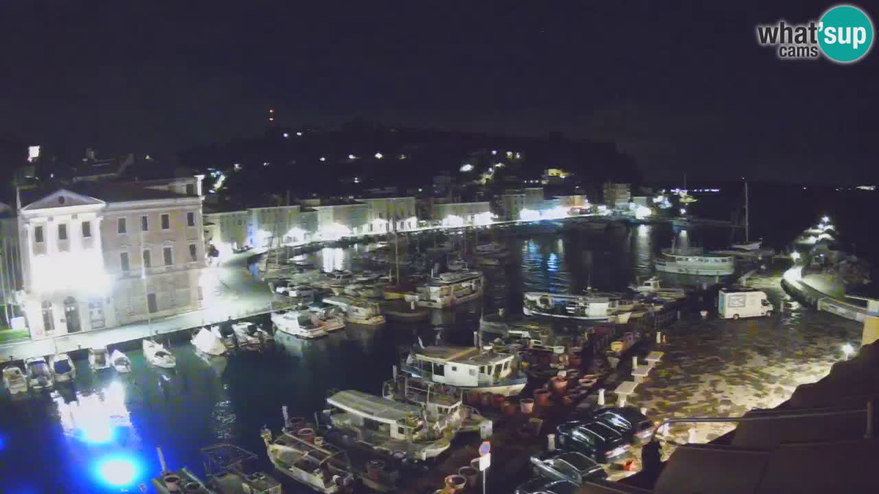 Live-Webcam aus Piran “Mandrač” – Erstaunliche Live-Ansicht von Villa Piranesi