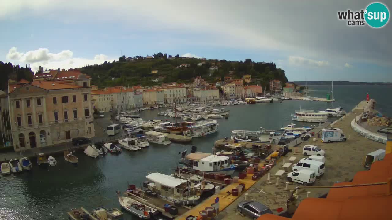 Cámara web en vivo desde Piran “Mandrač” – Increíble vista en vivo desde Villa Piranesi