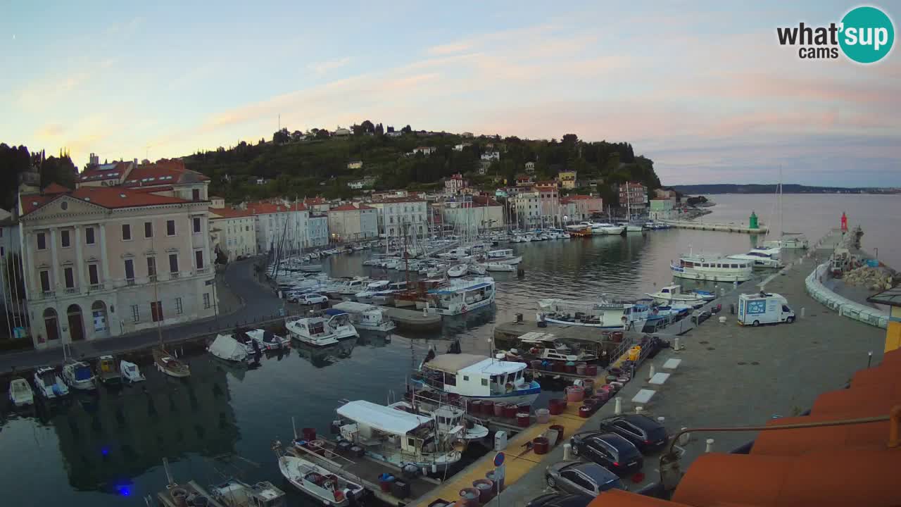Web kamera uživo iz Pirana “Mandrač” – Nevjerojatan pogled uživo iz Ville Piranesi
